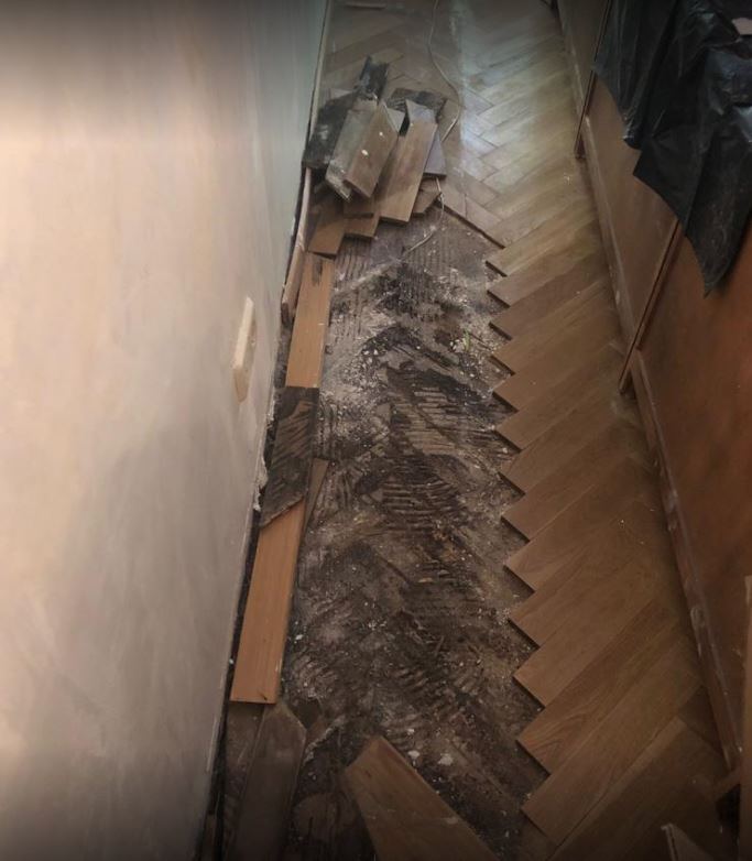 Reparación de parquet